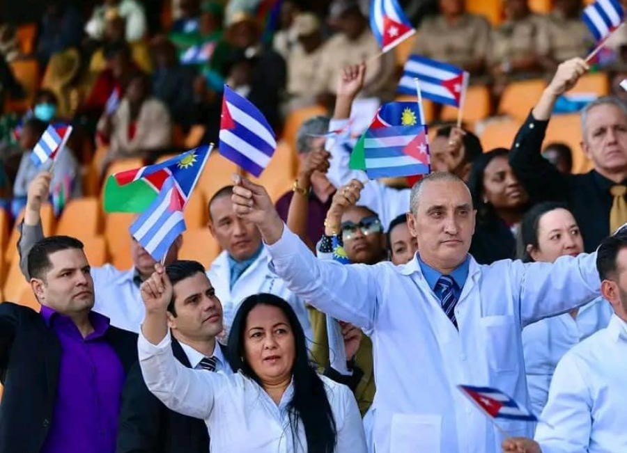 Solidaridad médica cubana